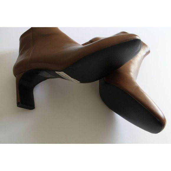 Oak + Fort 5627 Brown Leather Boot Size 8 - Picture 7 of 9